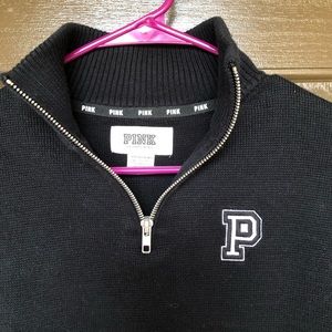 Slouchy Half-Zip Sweater